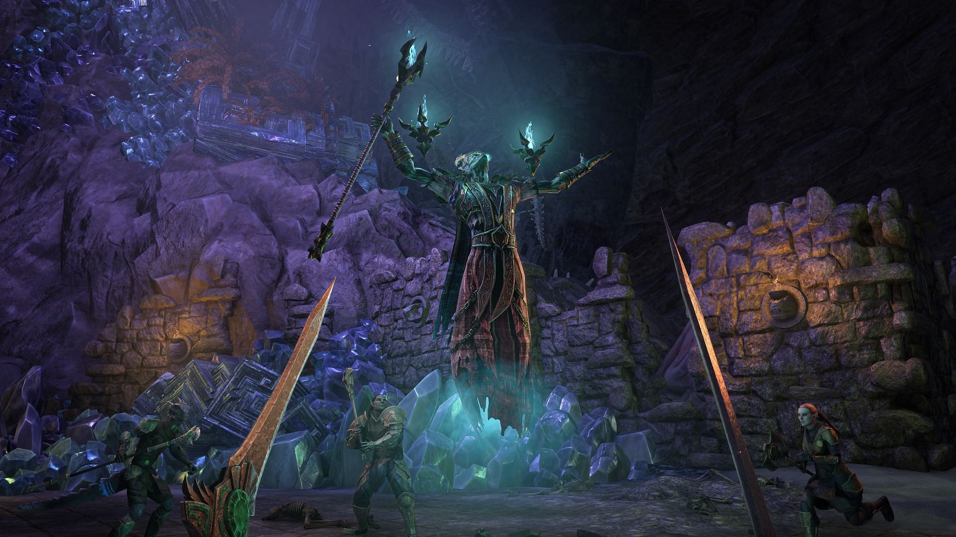Necromancers are always trying to get a rise out of everybody (Image via Bethesda)